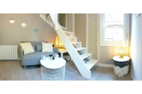 DUPLEX - JARDIN - TRAMWAY - HÔPITAUX - TV - WIFI